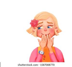 Woman Face Blond Stock Illustrations Images Vectors Shutterstock