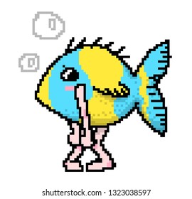 Shy Sea Fish Stock Illustration 1323038597 | Shutterstock