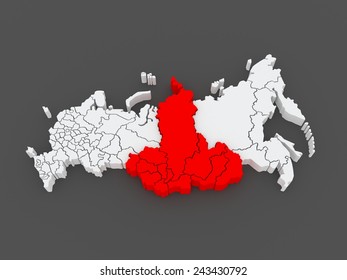 Siberian Federal District. Russian Federation. Russia