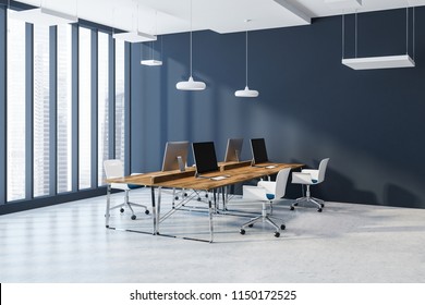 Imagenes Fotos De Stock Y Vectores Sobre Office Blue Wall