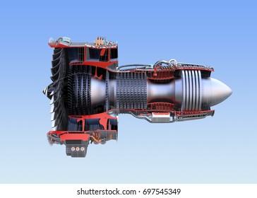 197 Aircraft engine cutaway Images, Stock Photos & Vectors | Shutterstock