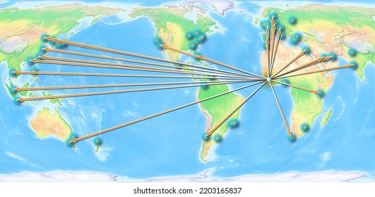 Sierra Leone Concept Map Centerd On Stock Illustration 2203165837   Sierra Leone Concept Map Centerd 260nw 2203165837 