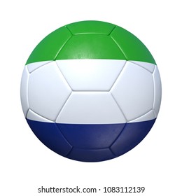 Sierra Leone Soccer Ball National Flag Stock Illustration 1083112139 ...