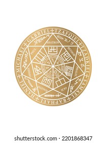 Sigil Talisman Seal Seven Archangels 