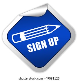 Sign Up Icon