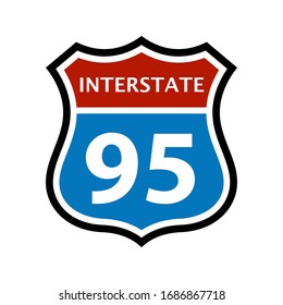 Interstate Sign Images, Stock Photos & Vectors 