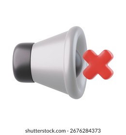 Silent 3D Icon, 3D rendering