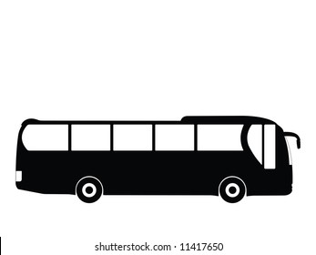 Silhouette Big Bus