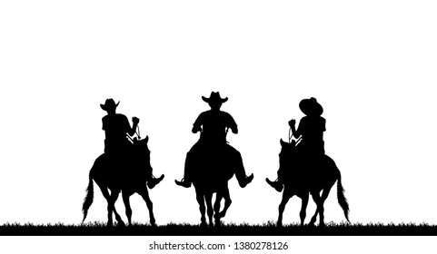 268 Rodeo cowboy cutting horse Images, Stock Photos & Vectors ...