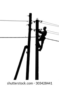 9,680 Electrician silhouette Images, Stock Photos & Vectors | Shutterstock