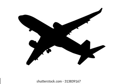 214,077 Plane Silhouette Images, Stock Photos & Vectors | Shutterstock