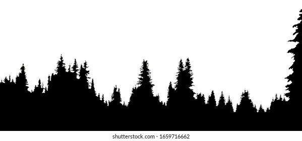 1,107,934 Silhouette forest Images, Stock Photos & Vectors | Shutterstock