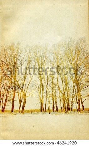 Similar – Foto Bild Winterliches Stoppelfeld