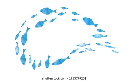 魚 群 綺麗 のイラスト素材 画像 ベクター画像 Shutterstock