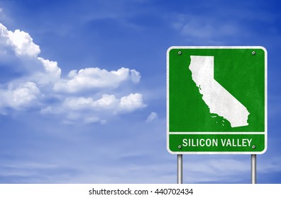 Silicon Valley Road Sign