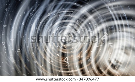 close up a fern leaf with blur