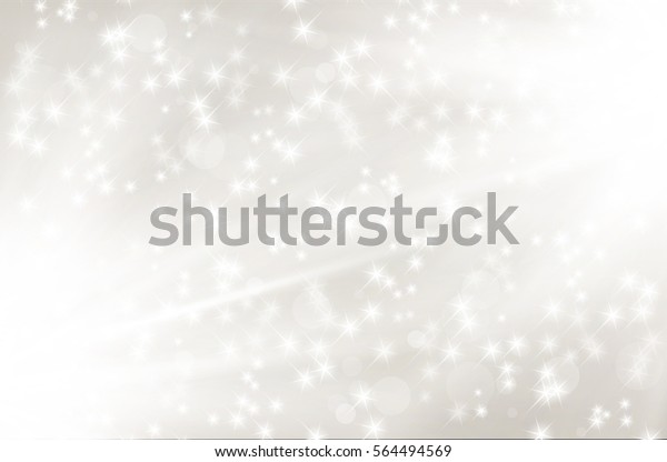 Silver Abstract Background Shiny Rays Stars Stock Illustration 564494569