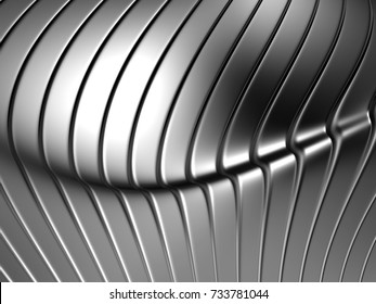 Silver abstract metal background