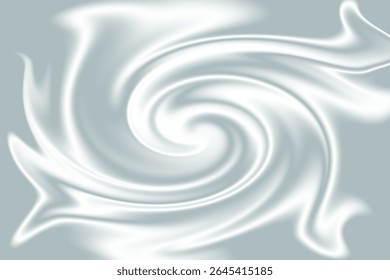 Abstract Modern twirl Chrome