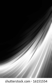 Silver curve background with copyspace