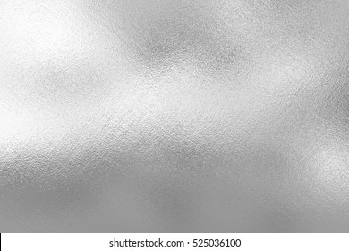 Silver foil texture background        