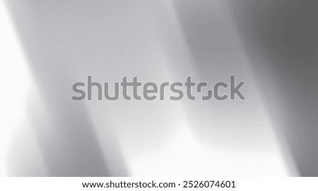 Silver gradient background with diagonal light streaks. Suitable for abstract backgrounds, scifi designs, technology concepts, and modern artistic projects.