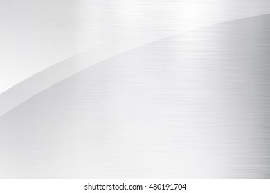 Silver Metal Plate Background