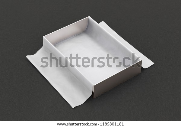 Download Silver Open Gift Box Mockup On Stock Illustration 1185801181