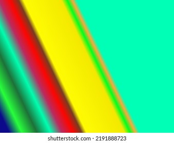 Simple Background With Compact Vertical Rainbow Colors