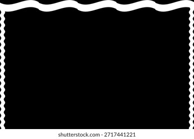 Simple Background Frame, Unique Background, Black and White, Black Color Background, Unique Design Background, Amazing Style