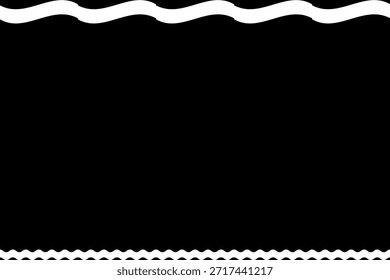 Simple Background Frame, Unique Background, White and Black, Black Color Background, Unique Design Background, Amazing Style
