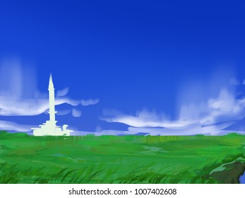 simple background landscape