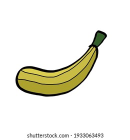 Simple Banana Themed Concept Suitable Banners Stock Illustration ...