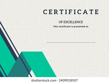 Simple certificate template for awards - Powered by Shutterstock