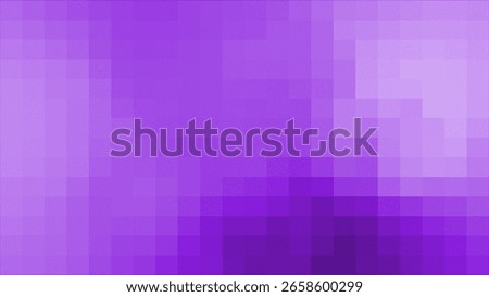 Simple and classy pixilated square box pattern Purple color minimal geometric background	
