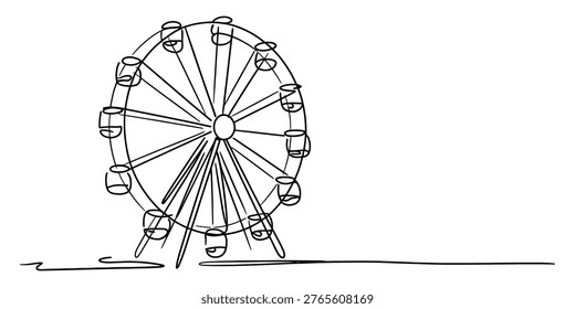 A simple continuous line
