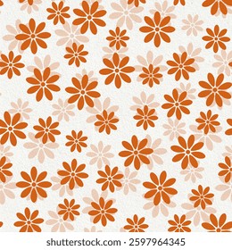 simple cute pattern smallscale flowers texture 