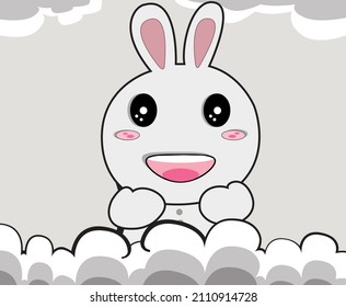 うさぎ イラスト 正面 Images Stock Photos Vectors Shutterstock