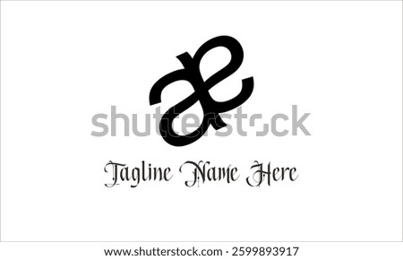 the simple, elegant ae logo in black with white background concludes the firm side