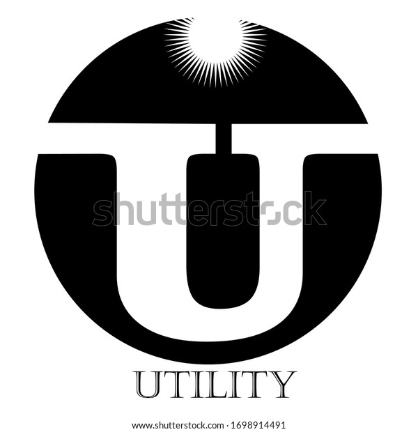 Simple Elegant Logo Utility Stock Illustration 1698914491 | Shutterstock