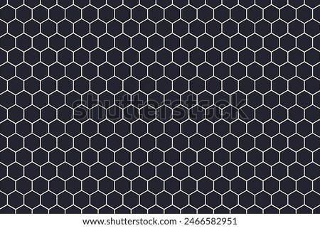 Simple geometric hexagon texture background.