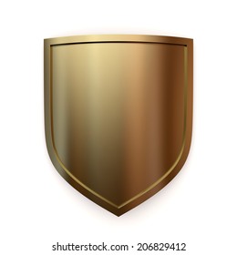 Simple Gold Shield