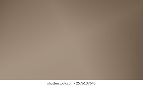 Simple gradient background in brown color. Abstract. Smooth gradation bg for business, presentation, company, brochure. Plain color backdrop for graphic design, web, landing page, invite, flyer, cover