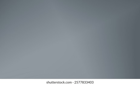 Simple gradient background in grey color. Abstract. Smooth gradation bg for business, presentation, company, brochure. Plain color backdrop for graphic design, web, landing page, invite, flyer, cover