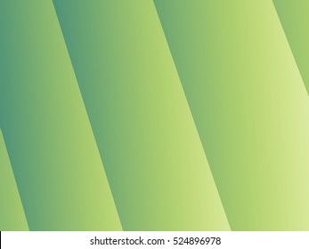 Simple Green Fractal Background With Vertical Slanted Stripes With Shading. For Layouts, Templates, Web Design, Skins, Leaflets, Pamphlets, Brochures, Book Covers, Desktop Or Mobile Phone Background. 