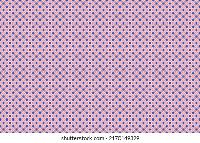 Simple Hexagram Pattern In Light Pink Tones Seamless.