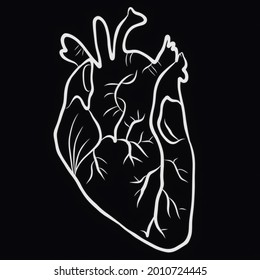 realistic heart drawings tumblr
