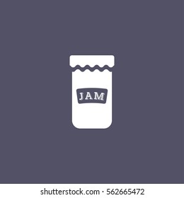 Simple Jam Jar Icon