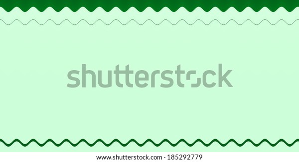 Simple Light Green Background Detailed Dark Stock Illustration