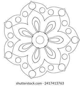 Diseño sencillo las flores